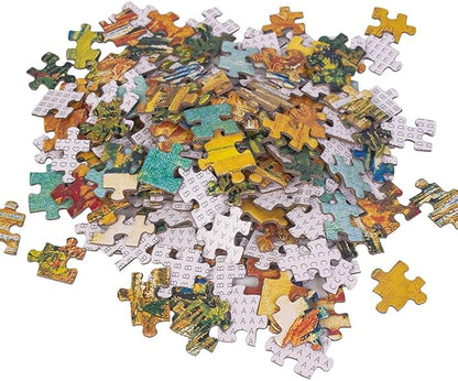 MaxRenard Game 1000 Pieces Jigsaw Puzzle Fine Art Collection Toy Bumper Harves by Vincent Willem Van Gogh