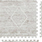 House of Noa Baby Play Mat – 4x6 Driftwood Ula – Set of 6 Tiles – Cushioned EVA Foam Play Mat for Floor, Soft Interlocking Baby Crawling Mats for Hard Floors