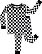 Little Sleepies Two-Piece Pajama Set for Boys & Girls, Soft Viscose from Bamboo Toddler Pajamas for Kids, Family Matching PJs