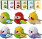 Parrots Micro Mini Building Block Sets Birthday Gift for Kids, Animals Buildling Model Kits, Mini Bricks Birds Series Toys for Kids（6 Boxes）