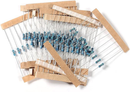 480pcs 37 Values Electronics Component Fun Kit with Power Supply Module, Jumper Wire, 830 tie-Points Breadboard, Precision Potentiometer, Resistor