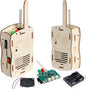 Kids walkie talkies for Boys Girls Age 5-7 8-13 Science Kits for Kids Age 8-10 8-12 12-14 STEM Toysfor 6 7 8 9 10 11 12 13 14+ Years Old Boys Teens DIY Building Crafts