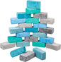 ECR4Kids SoftZone Stack-A-Brick, Foam Blocks, Contemporary, 24-Piece