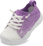 JIASUQI Toddler Shoes for Boys Girls Slip on Sneakers Wide Toe Walking Shoes Toddler Sock Shoes