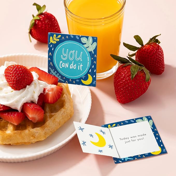Compendium ThoughtFulls for Kids – 2 Pack of You Can Do It, Dream Big – 60 Pop-Open Cards to Share with Kids, Each with a Different Inspiring Message Inside