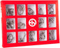 Ahyuan 15 Pieces IQ Test Mind Game Toys IQ Toys Brain Teaser Metal Wire Puzzles Magic Trick Toy Metal IQ Puzzle for Kids and Adults