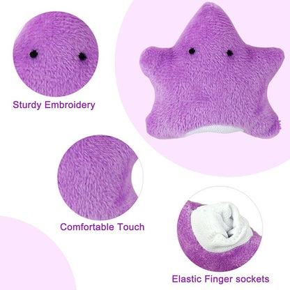 Sealive Finger Puppets for Toddlers 1-3, Animal Finger Puppets, Soft Plush Animal Toys for Storytelling, Educational Toy Set for Boys & Girls, Great for Home, School, Parties & Travel