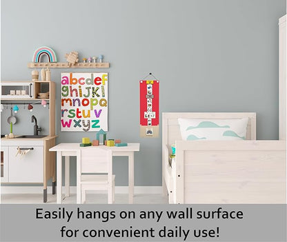 Visual Schedule for Kids – 133 Durable Plastic Picture Cards with Soft Loop Coins | Daily Routine & Chore Reward Chart for Home, School, Autism, ADHD & Special Needs Behavior Support