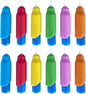 KangaToys Aqua Brushes 12 Pack Multi-Color Pack Reusable Water Paint Brushes for Kids Ages 3 and Up Paint with Water Kits Arts and Crafts