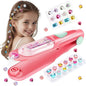 kidzkube Hair Gem Stamper Kit, Bling Hair Jewels for Girls Toys, Hair Styling Tool with Reusable Shining Diamonds, Birthday Gifts Toys for Girls Ages 3 4 5 6 8-12