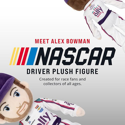 Playtime by Eimmie NASCAR-Themed Soft Baby Doll, 14-Inch Plush Racing Rag Doll for Kids, Hendrick Motorsports Alex Bowman Plush Figure, Fabric Stuffed Toy for All Ages