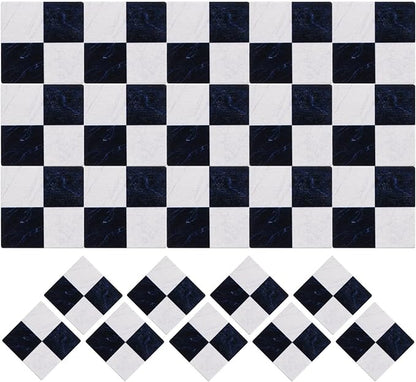 DOITOOL Miniature Dollhouse Flooring Mini Dollhouse Accessories, 27PCS Floor Sheet Wood Flooring Decorations, Doll House Furniture Accessories (s
