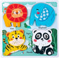 Zoo Safari Animal Toddler Puzzles Ages 1-3, Wooden Puzzles for Toddlers 2-4, Fun Educational Toys for 18-36 Months Baby,Crafted Wood Birthday Gifts for 24+ Month Little Girls Boys