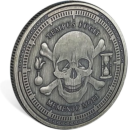 AtSKnSK Memento Mori Memento Vivere Coin