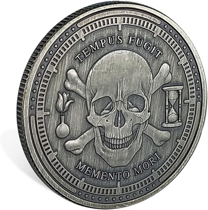 AtSKnSK Memento Mori Memento Vivere Coin Pack of 5