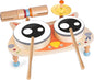 Stoie's Owl Drum Set for Babies and Toddlers 3-5 Years Old- Wooden Percussion Musical Instruments for Kids with Cymbals, Tambourines, Drumsticks, Durable, Safe to Play, Clear Sound, Easy-to asseble
