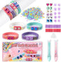 DOLIVE Diamond Bracelet Making Kit, 4 PCS DIY Multicolor Gems Friendship Bracelet with 2 Jewelry Making Pens, Art Carfts Toys for Kids 5 6 7 8 9 10 11 12+