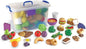 Learning Resources New Sprouts Classroom Play Food Set - Play Food for Toddlers, Toddler Learning Toys , Ages 18 Months +, 100 Pieces,