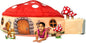 The Original Patented AirFort - Build A Fort in 30 Seconds, Inflatable Fort for Kids, Play Tent for 3-14 Years, A Playhouse Where Imagination Runs Wild, Fan not Included (Mushroom House)