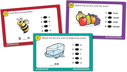 Teacher Created Resources Power Pen Learning Cards: Long Vowels, Model:6102