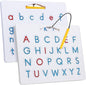 Magnetic Alphabet Tracing Board, ABC Magnetic Letter Board, Magnets Tablet Drawing Board Preschool Learning Toys for Kids