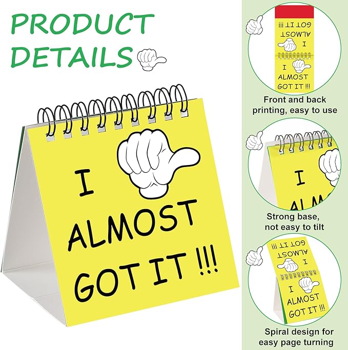 Harloon 36 Pcs I Need Help Mini Flip Chart Signs Self Assessment Cards Behavior Management Classroom Tools for Kids Teachers Classroom School Behavior Educational and Learning Activities Supplies