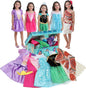 VGOFUN Princess Dresses for Girls - Dress up Clothes Pretend Play for Toddler Girl Christmas Birthday Gift for 3-6 Years