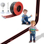 Flex Track 15 Ft Starter Set, Flexible Race Car Ramp Track for Ages 3 & Up with Suction Cups Compatible with Diecast 1/64th Cars