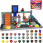Magnetic Building Blocks Set, 150 Pieces STEM Learning Toy with Lava Adventure Theme, Construction Kit for Ages 3-12 Years