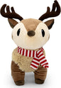 Plush Reindeer Stuffed Animal - Holiday Deer Characters with Antlers Toy for Girl, Boy, Baby, and Toddler - Little Plushie Toys - Ralphie, 8"