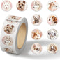 500 Pcs Cute Dog Stickers Puppy Decals Waterproof Decals for Laptop, Water Bottle,Phone, Luggage, Teens Boys Girls Birthday Party Supplies Decoration