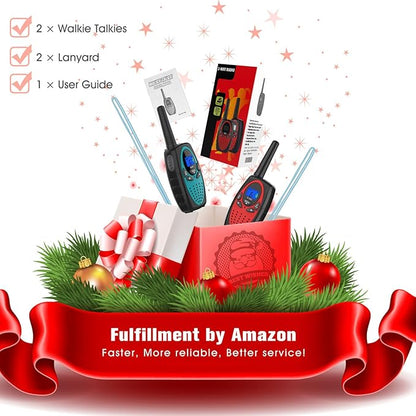 Walkie Talkies Long Range, M880 Two Way Radio for Adults with Mic LCD Screen/Resistance Wakie-Talkies with Noise Cancelling for Men Women Outdoor Adventures Cruise Ship (Blue and Red)