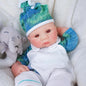 Boy 15 Inch, Full Silicone Baby Doll, Realistic Baby Dolls, Realistic Veins & Pose, Not Vinyl, Reborn Baby Dolls Silicone Full Body, Gift Set