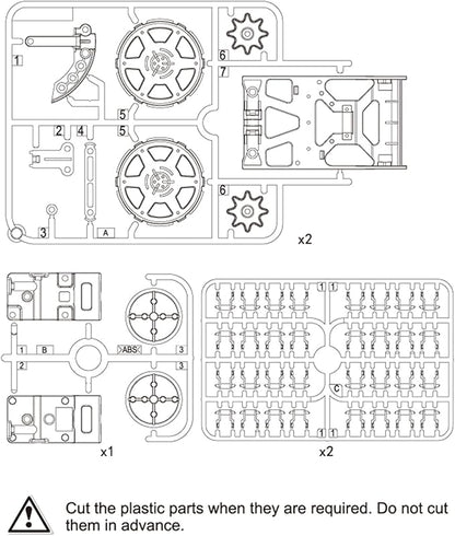 STEM Kits for Kids, 4WD Climbing Robotics Projects for Kids Ages 8-12 | Electronics Circuits Engineering and Science Experiments for Teens | DIY STEM Toys for Boys and Girls