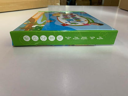 Coogam Magic Writing Practice for Preschool with Color Pattern, Learn to Write Workbook for Kids Age 3-12 Toys, Reusable Alphabet Numbers Tracing Book Learning Activities