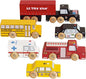 Le Toy Van New York Car Set Premium Wooden Toys for Kids Ages 3 Years & Up