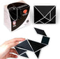 Pickagram Tangram 3D Magnetic Puzzle for Kids (8-12), Adults & Seniors | STEM Certified Fidget Puzzle - Magnetic Pattern Blocks for Cognitive Development, Creativity & Focus - Reverse Panda