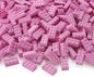 Feleph 2x4 Bricks 320 Pieces Bright Pink Parts Classic Building kit Girls Boys Kids Set Basic Blocks Toy Compatible with 3001 Major Brands