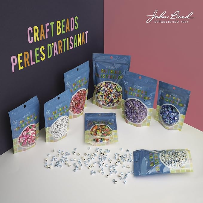 120pcs John Bead 9mm Assorted Green Polymer Clay Craft Beads for Jewelry Bracelet Making