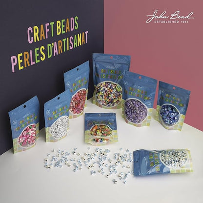 120pcs John Bead 9mm Assorted Green Polymer Clay Craft Beads for Jewelry Bracelet Making