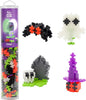 PLUS PLUS 240 Piece Interlocking Building Blocks for Kids, Open Ended Connecting Toys, STEM Bin Classroom Mini Manipulatives - Spooky Mix Play Tube