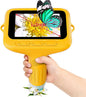 Digital Microscope for Kids, 3" Screen 1000X Handheld Microscope HD Pocket Portable Microscopes Camera, Science Edu Fun Birthday Gifts Toys for Ages 4-12 Children Students Boys Girls -Yellow