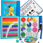 2026 New Magnetic Fraction Demonstration Book for Kids, 102 Pcs Magnetic Fraction Tiles & Fraction Circles, Educational Puzzle Math Fraction Manipulatives Disc Set for Early Math Skills (F)