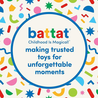 Battat – Cause – And – Effect Toy – Developmental Toy With Buttons & Colors – Color Sorting Animal Toys – For Kids, Toddlers, Babies – 18+ Months – Pop – Up Pals