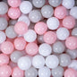 MoonxHome Ball Pit Balls for Toddlers, BPA Free Crush Proof Plastic Toy Balls for Ball Pit, Children's Pool Water Toys, Macaron Ocean Balls for Play Tent 2.15 Inch Pack of 100…