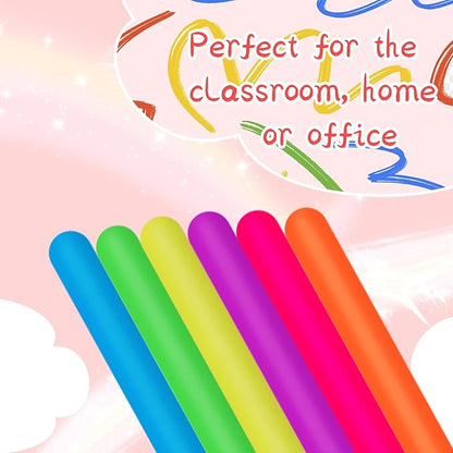 100 PCS Colorful Stretchy Fidget Strings Sensory Toys, Carnival Prizes Fidget Stress Relief Toy for Classroom Prize Children Gift Birthday Party Favors Kids 4-8 8-12