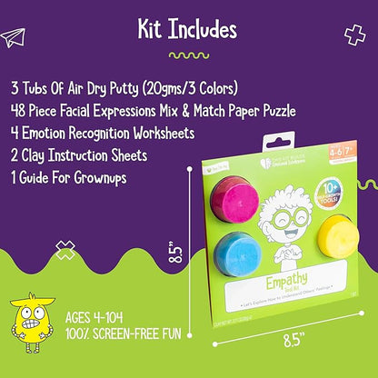 Open The Joy Empathy Builder Toolkit - Unleashing Compassion and Connection with Kids to Build Emotional Intelligence - Ages 4+