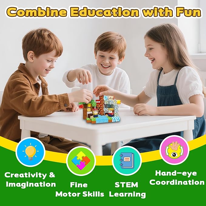 100PCS Magnetic Blocks for Kids 4-8, Magnetic Building Blocks Cubes, Stacking Magnetic Building Tiles Toys for Kids Toddlers Boys Girls Ages 3 4 5 6 7 8-12 Birthday Gifts