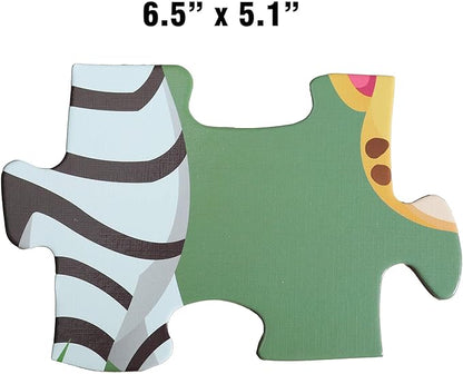 Animals Floor Puzzle for Kids 3-5: 48 Large Pieces for Children Ages 4-8 - Learning & Eductional Jigsaw Puzzle for Toddler's Gift & Family Activities