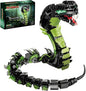 Mechanical Snake Building Blocks Set Creative Model Toys Set for Adults and Kids